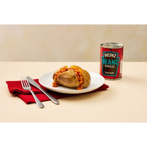 Heinz Tinned Baked Beans Chilli 