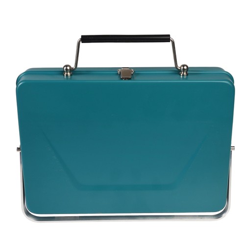 Rex London Portable Suitcase BBQ Petrol Blue