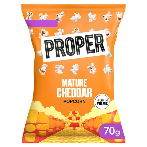 PROPERCORN Mature Cheddar Popcorn 
