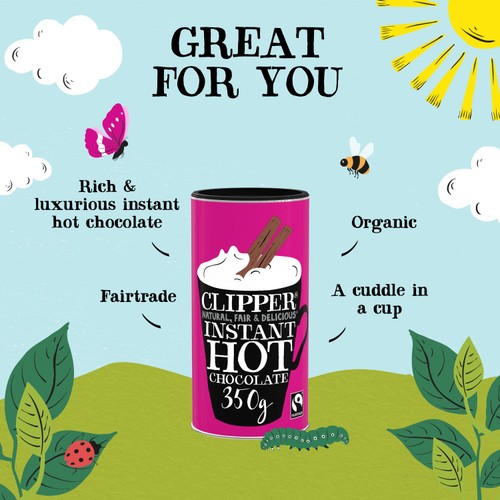 Clipper Fairtrade Instant Hot Chocolate