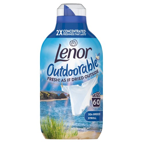 Lenor Outdoorable Fabric Conditioner Sea Breeze Stroll 60 Washes