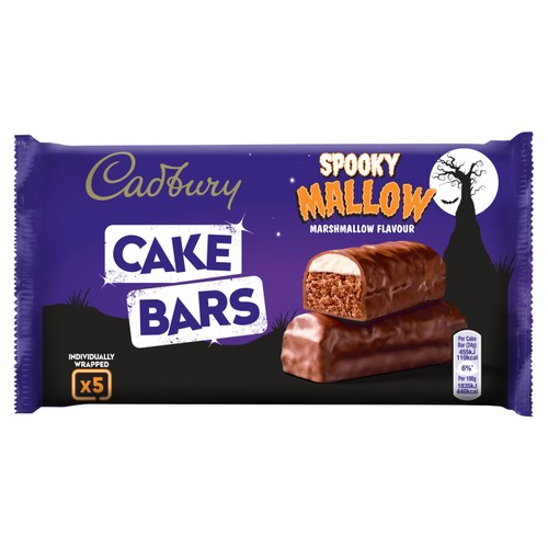 Cadbury Halloween Cake Bars