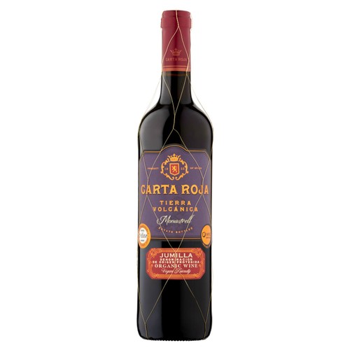 Carta Roja Volcanica Organic Monastrell