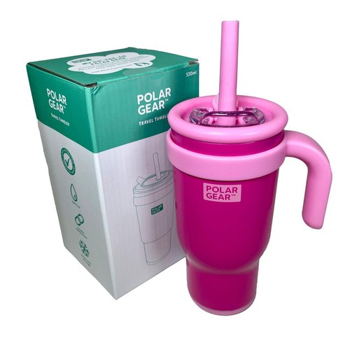 Polar Gear Kids Hydra Curve Stainless Steel Rose Tumbler 520ml
