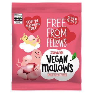 Free From Fellows Vegan Vanilla Pink & White Mini mallow