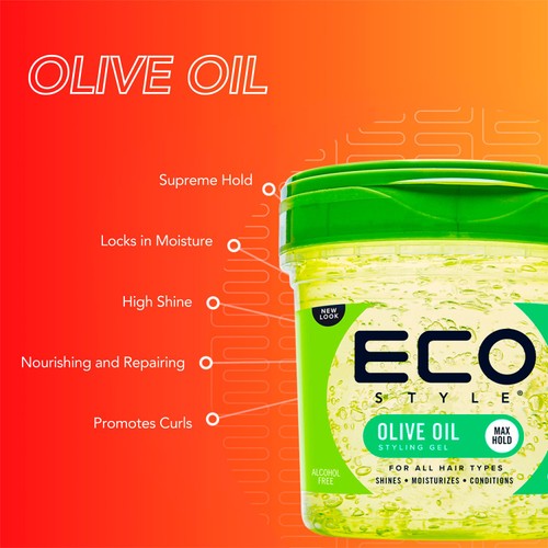 Eco Style Olive Oil Styling Gel