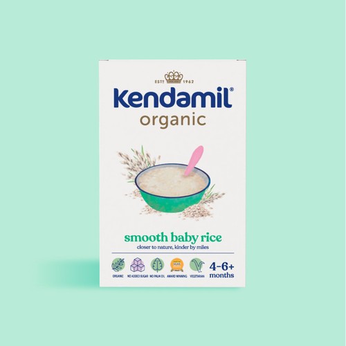 Kendamil Organic Smooth Baby Rice 