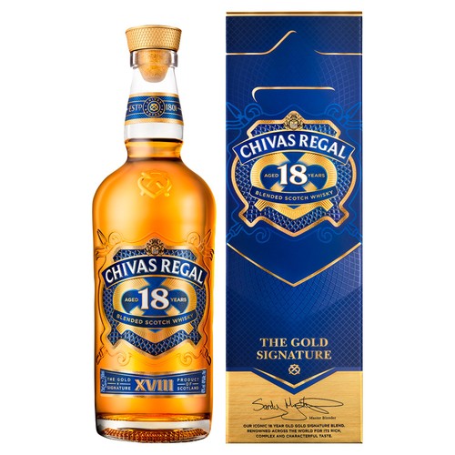 Chivas Regal 18 Year Old Blended Scotch Whisky