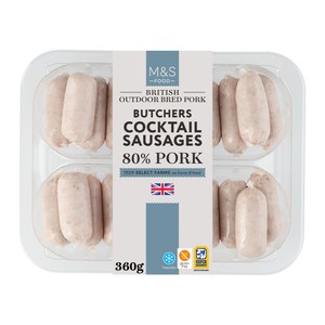  M&S Pork Cocktail Sausages 