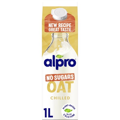 Alpro Oat No Sugar Chilled Dairy Free Drink