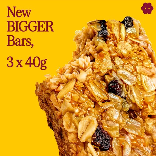 Graze Banana Bread Oat Boosts Flapjack Snack