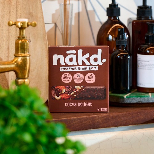 nakd. Cocoa Delight Fruit & Nut Bars Multipack