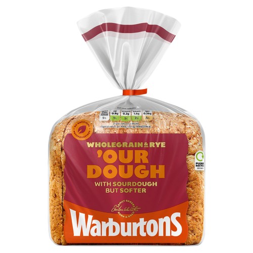 Warburtons Wholegrain & Rye with Sourdough