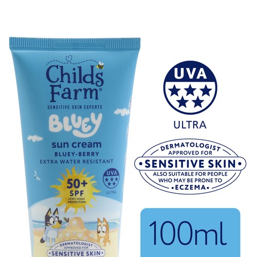 Childs Farm Bluey SPF50+ Sun Cream 