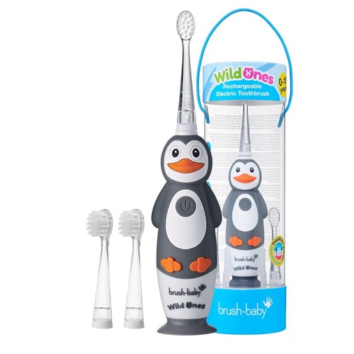 Brush-Baby Kids WildOnes Electric Toothbrush Percy Penguin