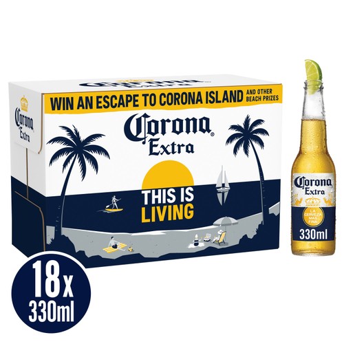 Corona Extra Mexican Lager Beer Bottles