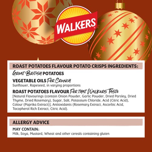 Walkers Crispy Roast Potatoes Multipack