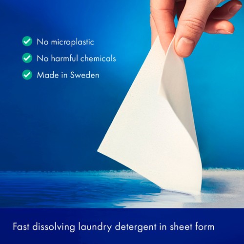 OceanSaver Plastic Free Bio Laundry Detergent Sheets