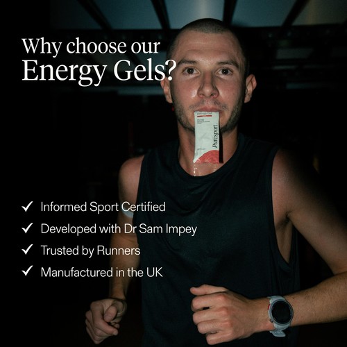 Puresport Energy Gel Berry 6 Pack