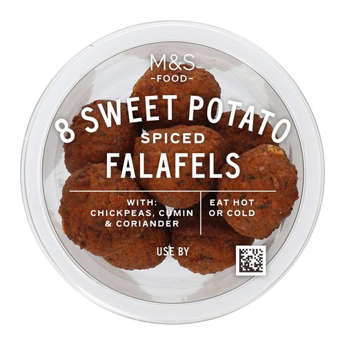 M&S 8 Sweet Potato Spiced Falafels