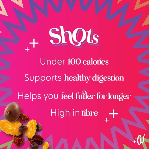 Whitworths Shots Snack Pack Raisin & Chocolate