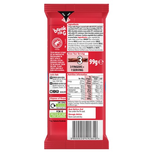 Kit Kat Double Chocolate Sharing Block