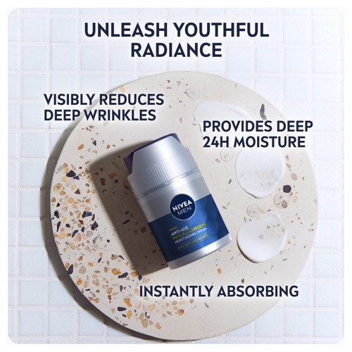 NIVEA MEN Hyaluron Anti-Age Face Moistursing Cream SPF15 