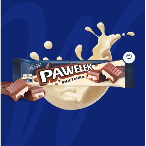 Wedel Pawelek Cream Chocolate Bar