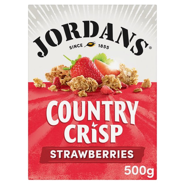 Jordans Strawberry Country Crisp Cereal, 500g