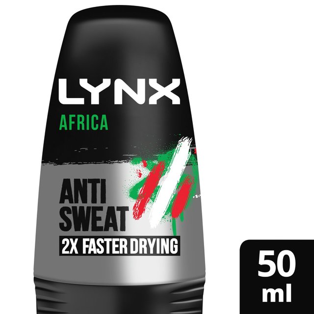 Lynx Africa Roll-On Anti-Perspirant Deodorant, 50ml