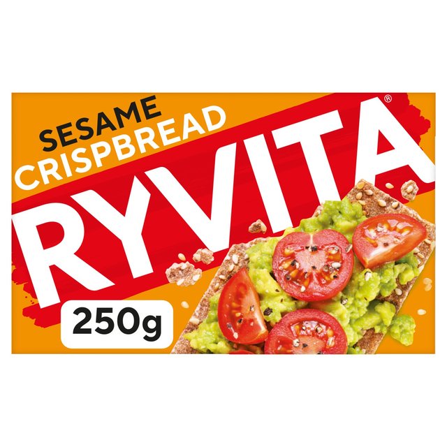 Ryvita Crispbread Sesame Crackers, 250g