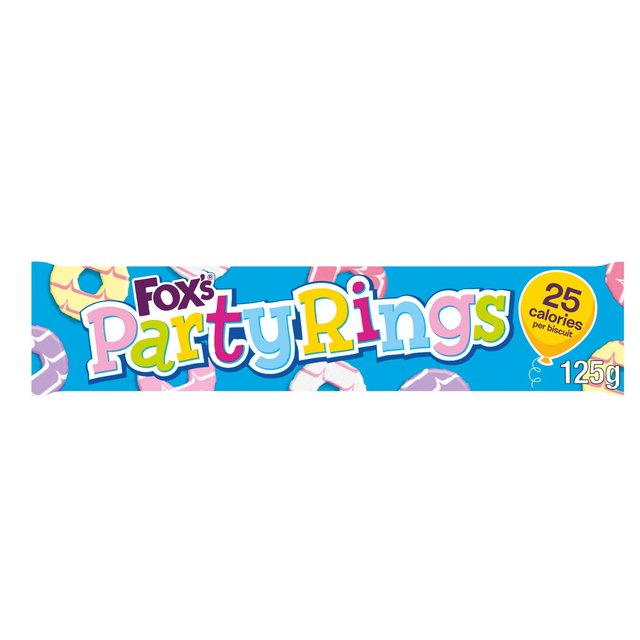 Fox’s Biscuits Party Rings, 125g