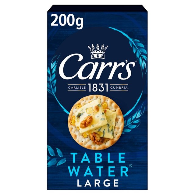 Carr’s Large Table Water Crackers, 200g