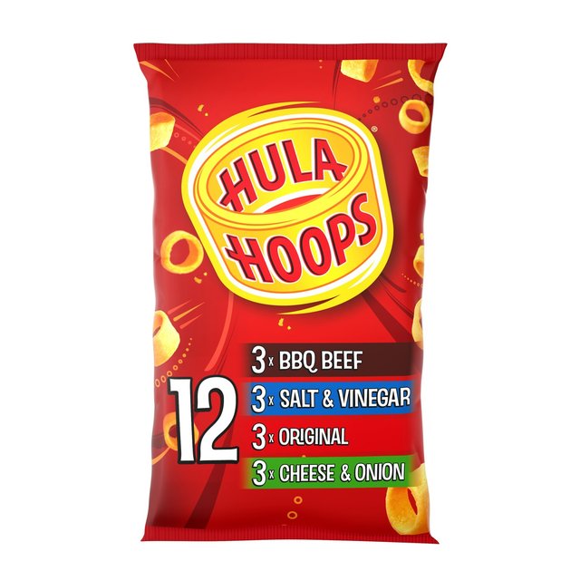 Hula Hoops Variety Multipack Crisps, 12 Per Pack