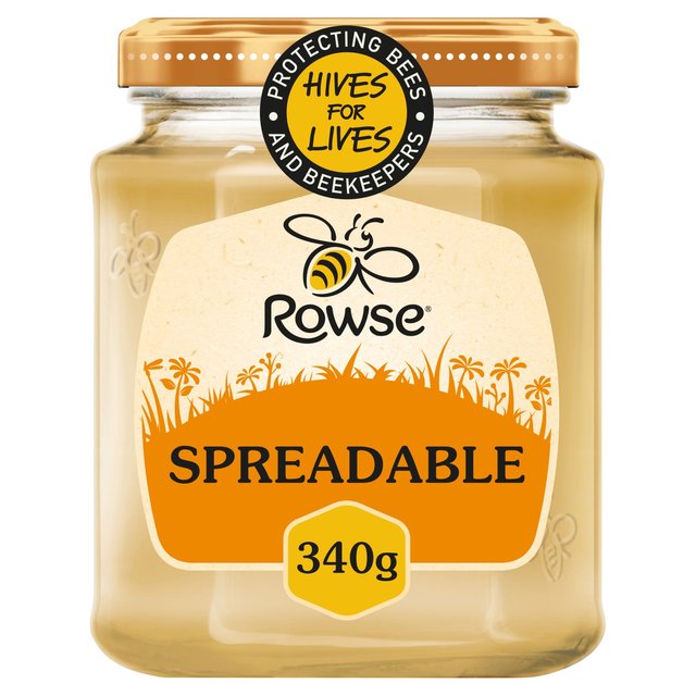 Rowse Pure & Natural Set Blossom Honey, 340g