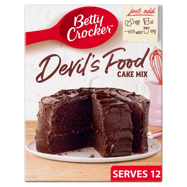 Betty Crocker Devil’s Food Chocolate Cake Mix, 425g