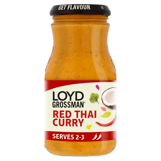 Loyd Grossman Thai Red Curry Sauce, 350g