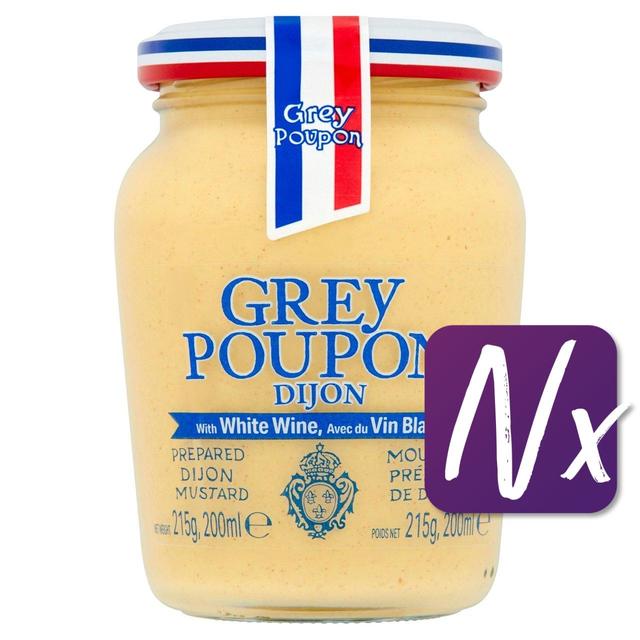 Grey Poupon Dijon Mustard, 215g