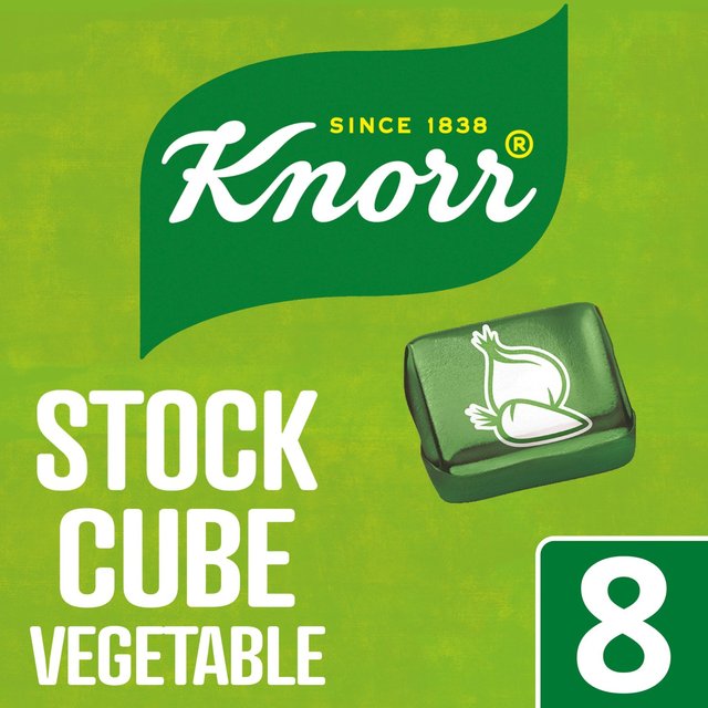 Knorr 8 Vegetable Stock Cubes, 8 x 10g