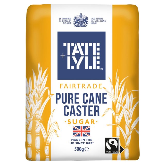 Tate & Lyle Fairtrade Caster Sugar, 500g