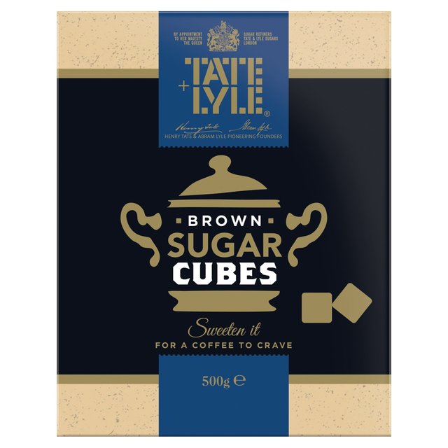 Tate & Lyle Fairtrade Demerara Sugar Cube, 500g