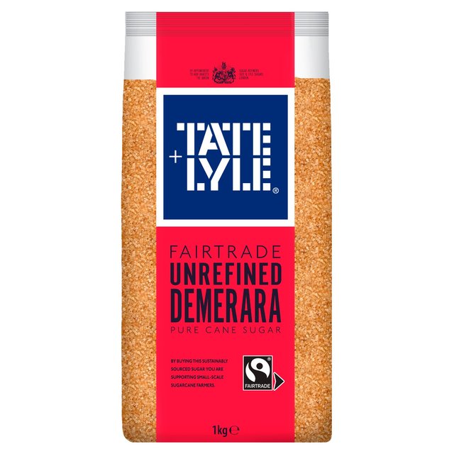 Tate & Lyle Fairtrade Demerara Sugar, 1kg