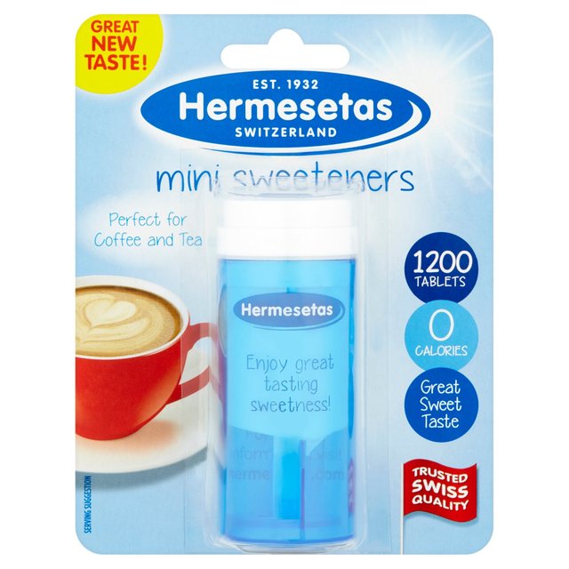 Hermesetas Mini Sweeteners, 1200 Per Pack