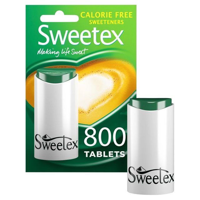 Sweetex Sweetener Calorie and Sugar Free Tablets, 800 Per Pack