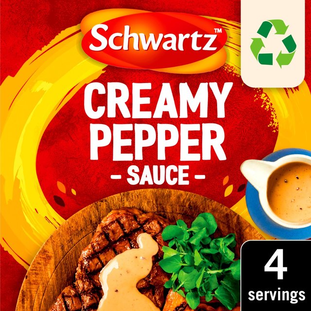 Schwartz Creamy Pepper Sauce, 25g