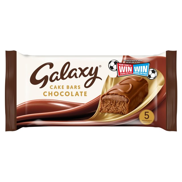 Mcvitie’s Galaxy Cake Bars, 5 Per Pack