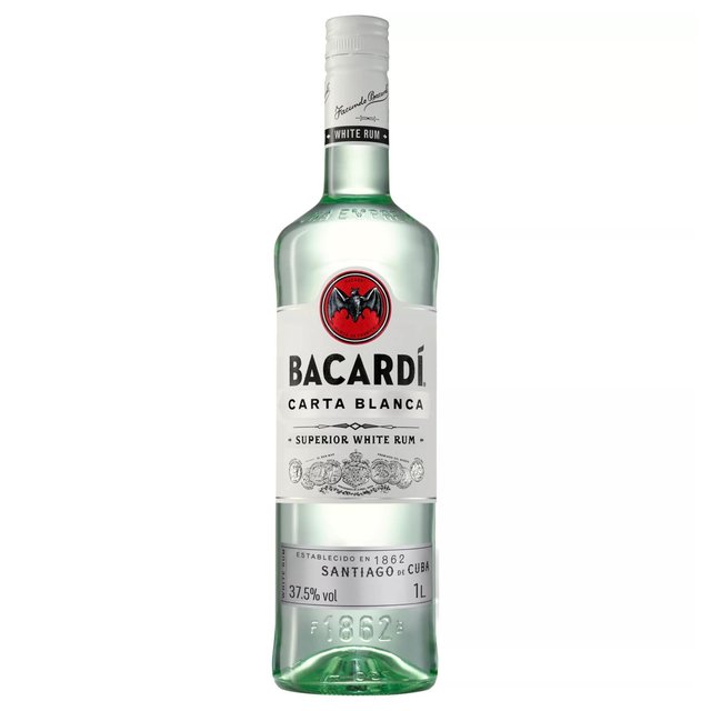 Bacardi Carta Blanca White Rum, 1L