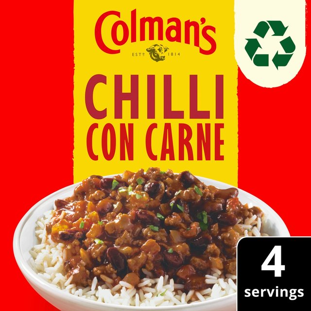 studie Layouten Formålet Colman's Chilli Con Carne Recipe Mix | Ocado