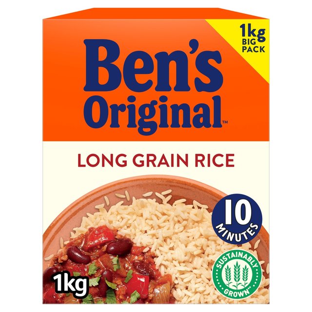 Bens Original Long Grain Rice, 1kg