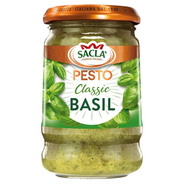 Sacla’ Classic Basil Pesto, 190g